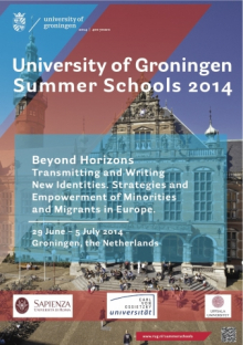 University of Groningen, Summer schools 2014 Summer school poster