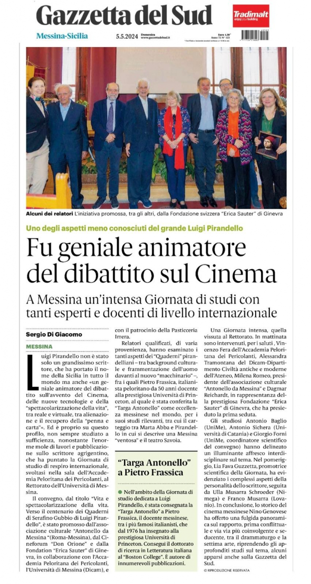 Gazzetta del Sud, 5.5.2024