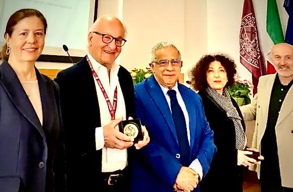 With Wolfgang Welsch, Raffaele Tumino, Rita el-Khayat, and Simone Betti